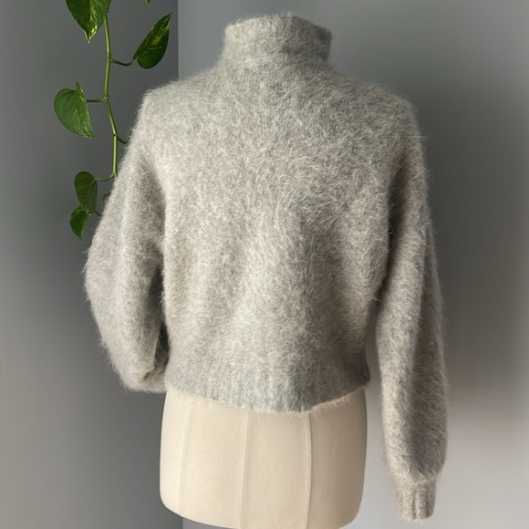 RODEBJER Falala Poloneck Jumpers Light grey Sweater size S - Picture 9 of 10